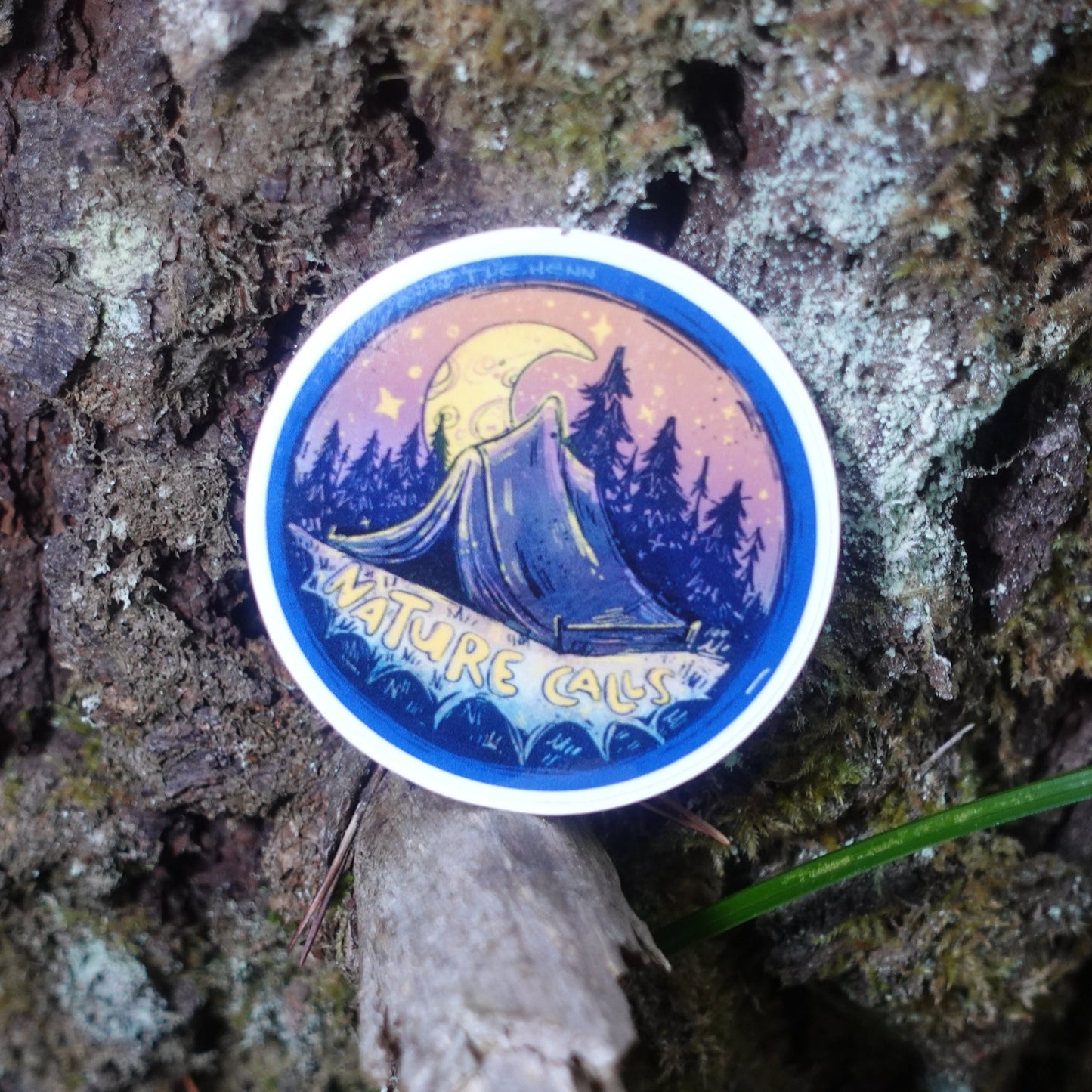 Nature Calls Sticker