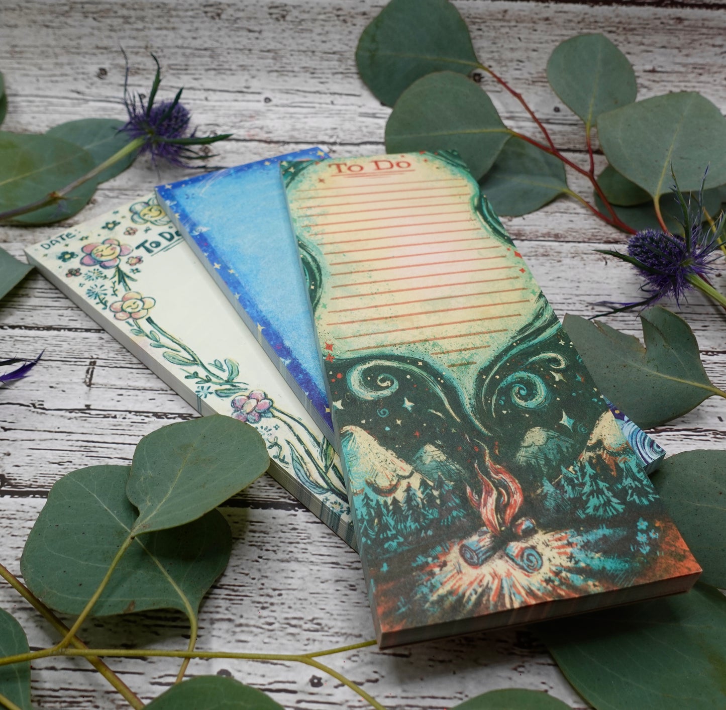 Stargazing Bears Notepad - 50 Pages