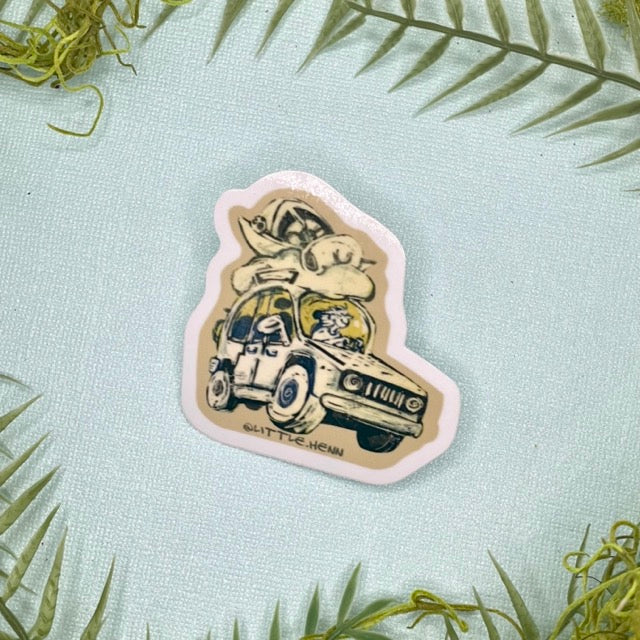 Roadtrip Van Sticker