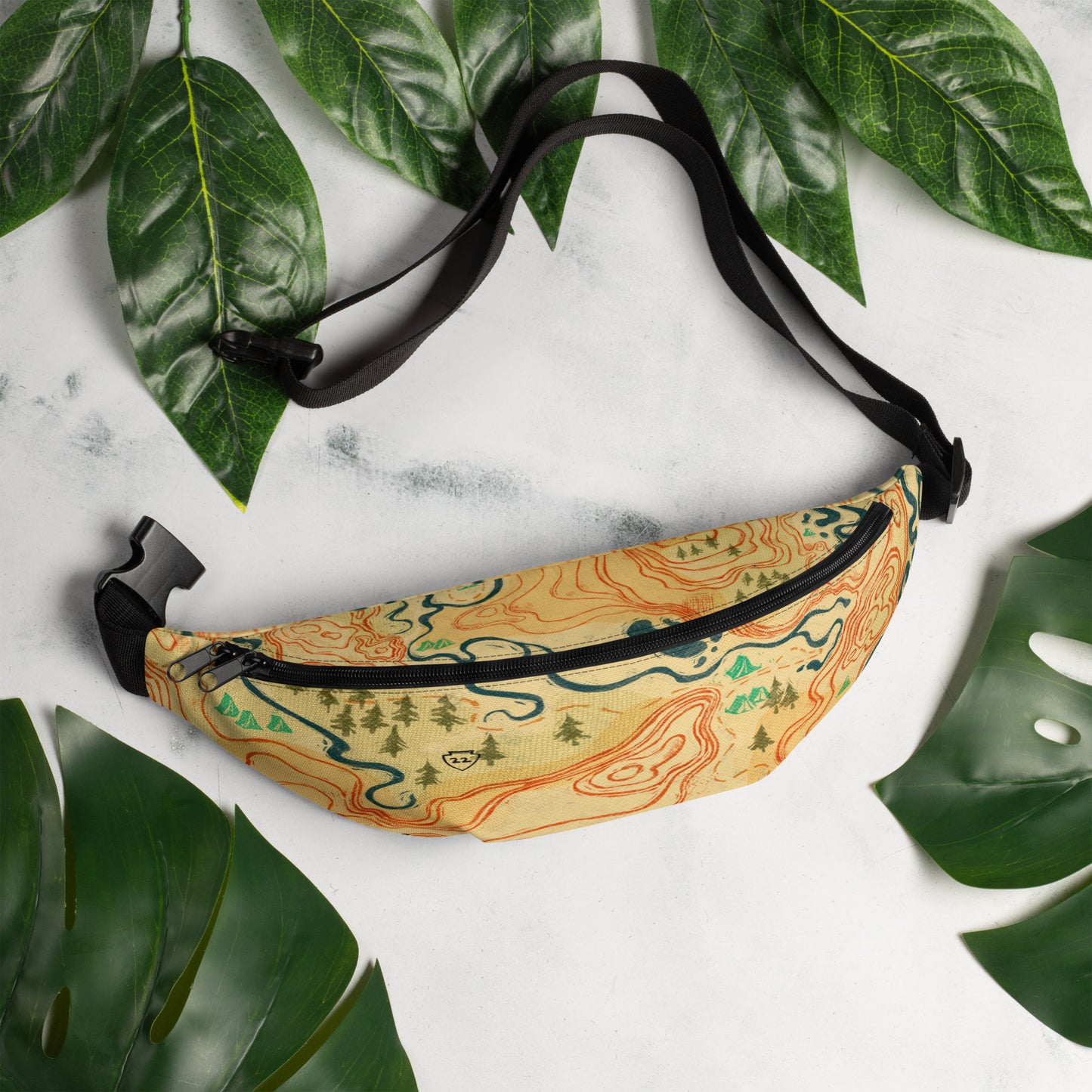 Topography Fanny Pack