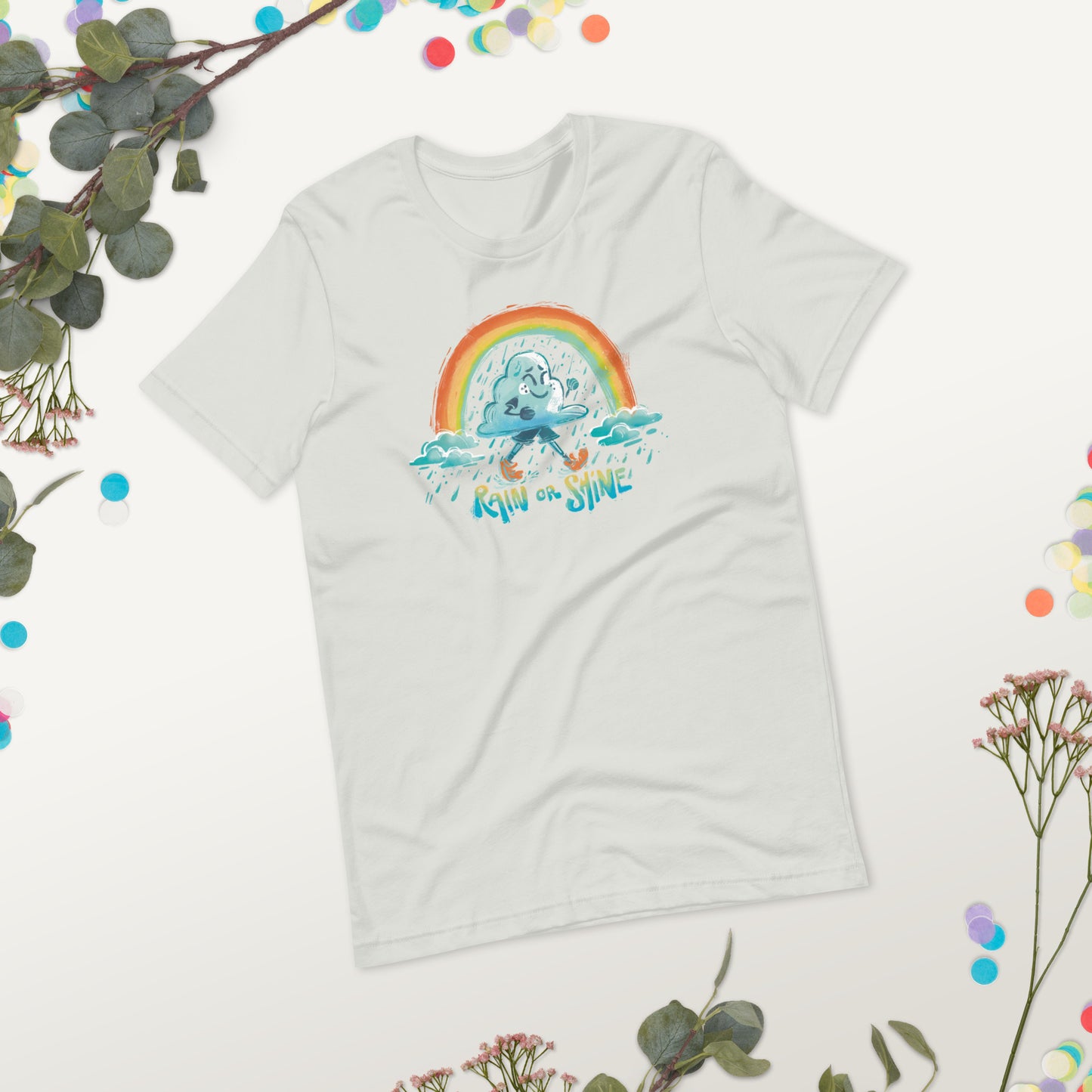 Rain or Shine Unisex t-shirt