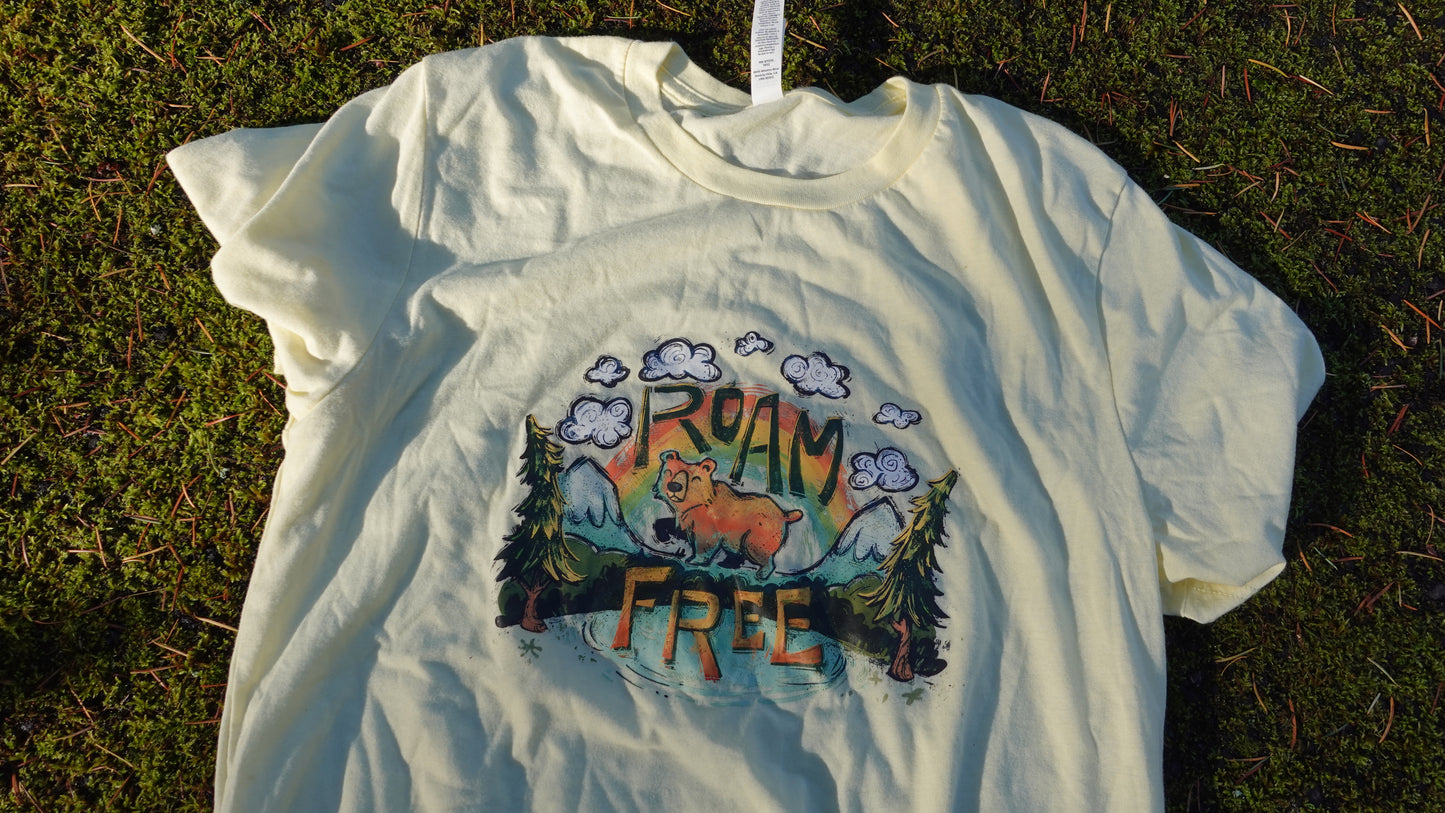 Roam Free Unisex t-shirt