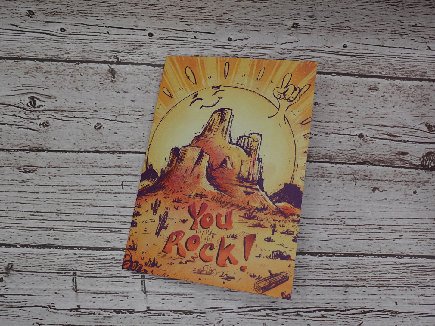 'You Rock' Card