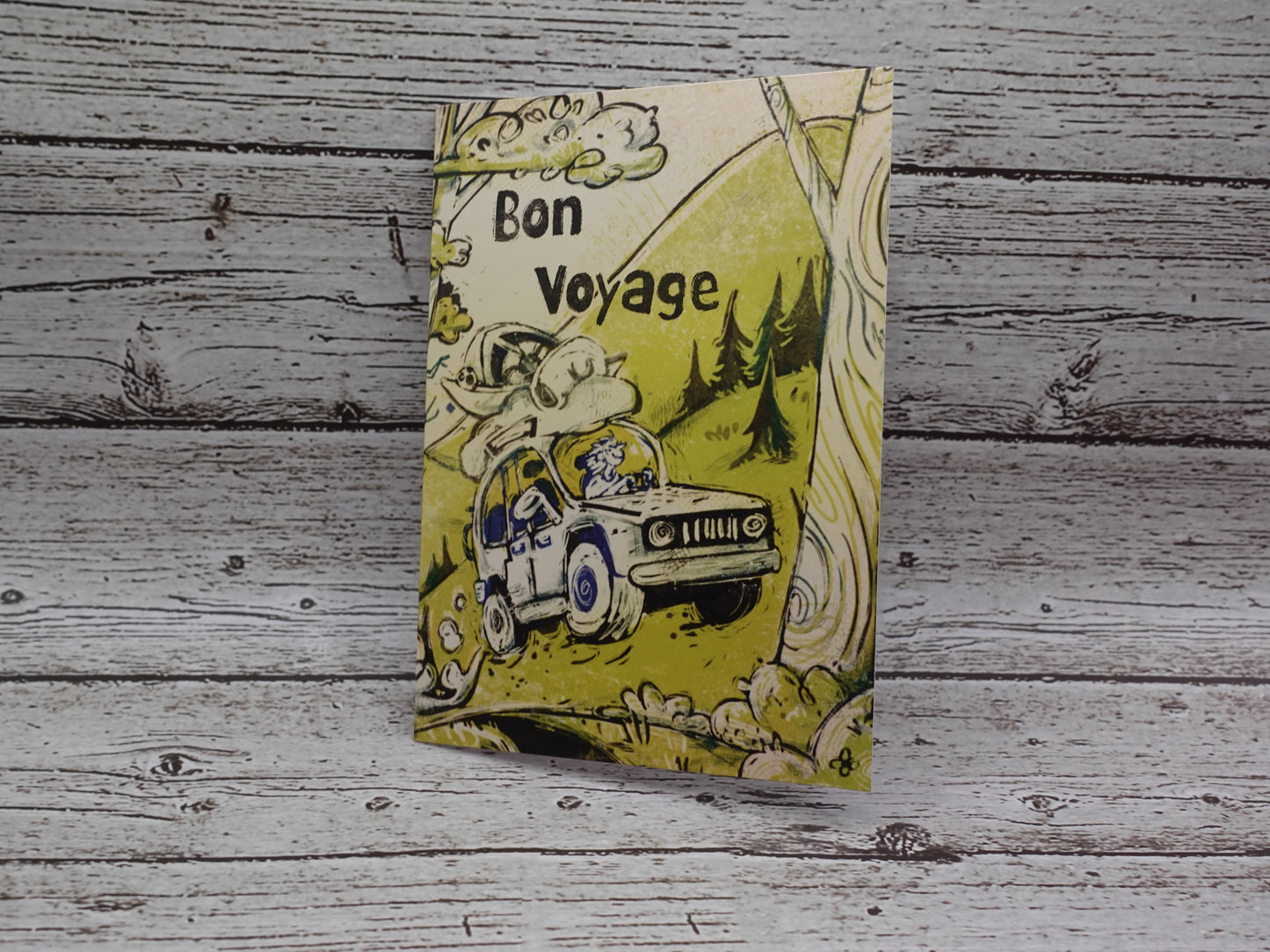 'Bon Voyage' Card