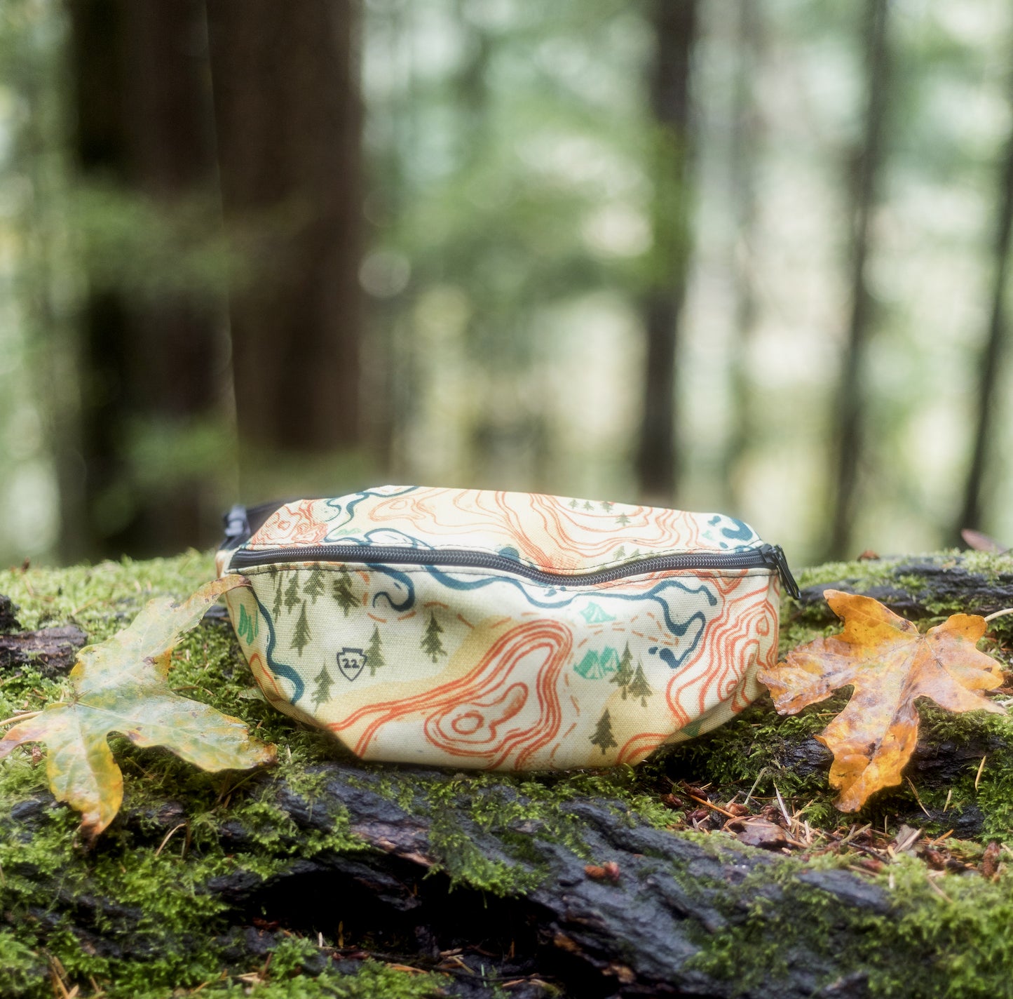 Topography Fanny Pack