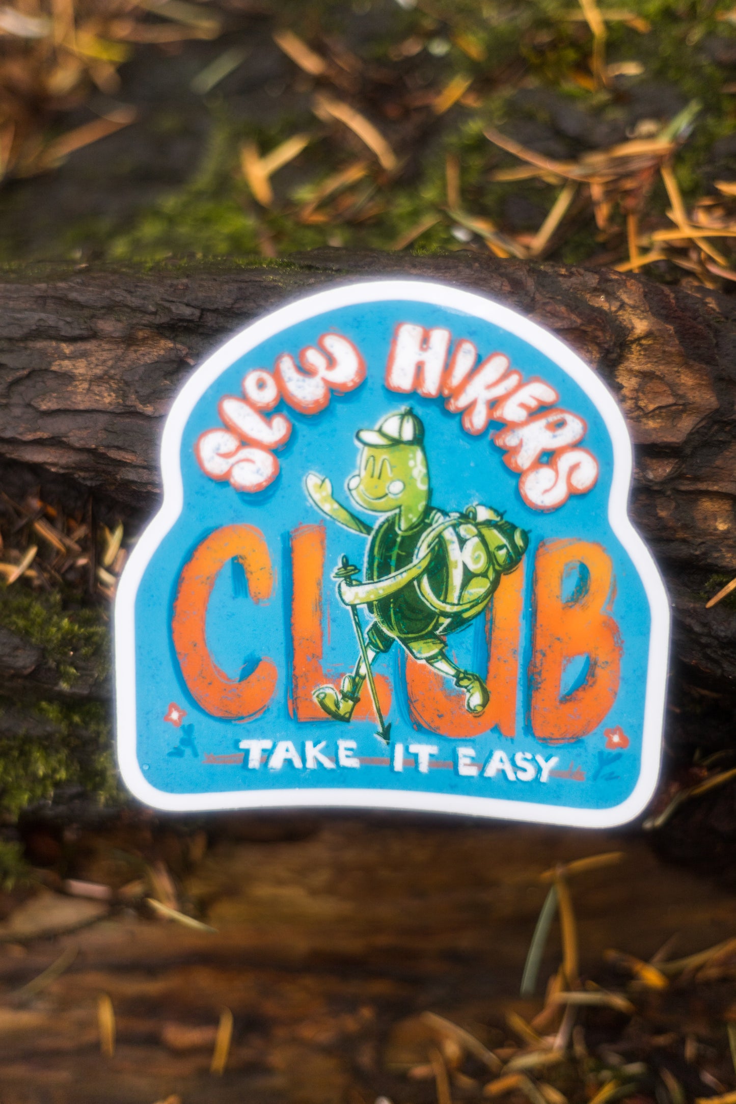 Slow Hikers Club Sticker