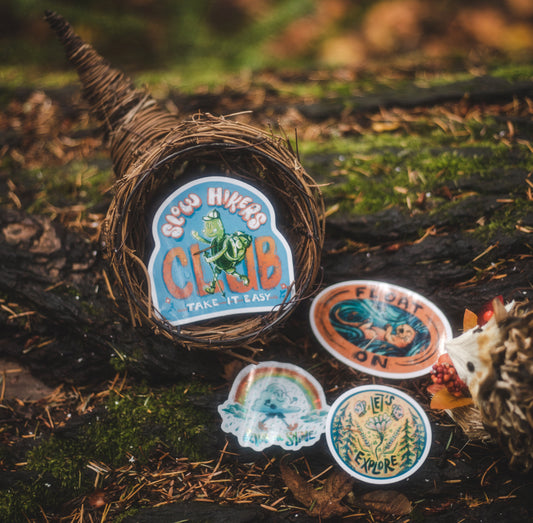 Nature Lover's Sticker Pack (4 Stickers)